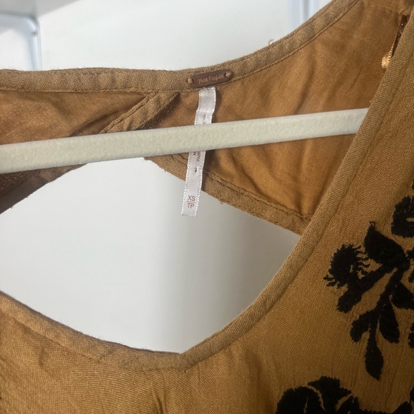 Free People Long Sleeve Mini Dress - Picture 2 of 4